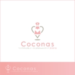 smoke-smoke (smoke-smoke)さんの「ココでがんばる」ナースと女性のwebメディア「Coconas【ココナス】」のロゴへの提案