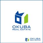 smileblueさんの地元に密着した不動産営業会社「おくば不動産」のロゴへの提案