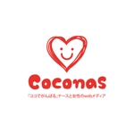 Atelier Maasa (maco_207)さんの「ココでがんばる」ナースと女性のwebメディア「Coconas【ココナス】」のロゴへの提案