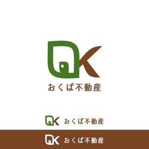 KenichiKashima ()さんの地元に密着した不動産営業会社「おくば不動産」のロゴへの提案