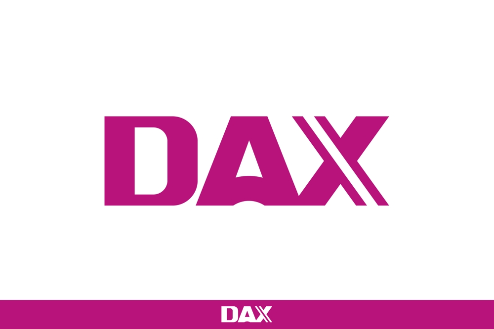 車両販売・板金塗装修理の「株式会社DAX」のロゴマーク