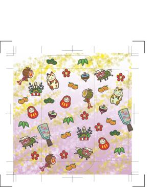 MEGA (MEGA)さんのぽち袋のイラスト（手書きの和柄）への提案