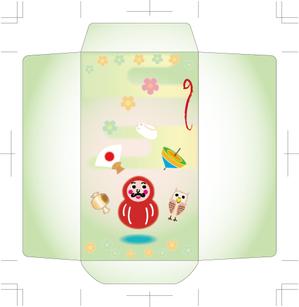 まふた工房 (mafuta)さんのぽち袋のイラスト（手書きの和柄）への提案