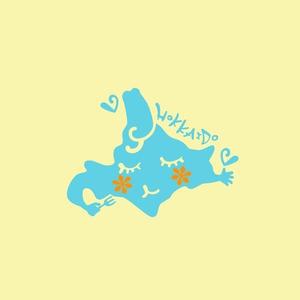 鈴木 ようこ (yoko115)さんの北海道の地図をモチーフにした可愛いイラストへの提案