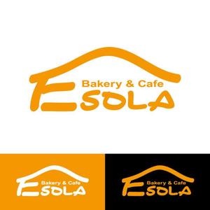 小島デザイン事務所 (kojideins2)さんのパン屋「Ｂａｋｅｒｙ&Ｃａｆｅ　ＥＳＯＬＡ」のロゴ作成への提案