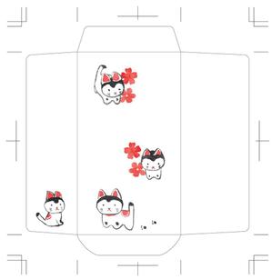 ASHINO (Ashino)さんのぽち袋のイラスト（手書きの和柄）への提案