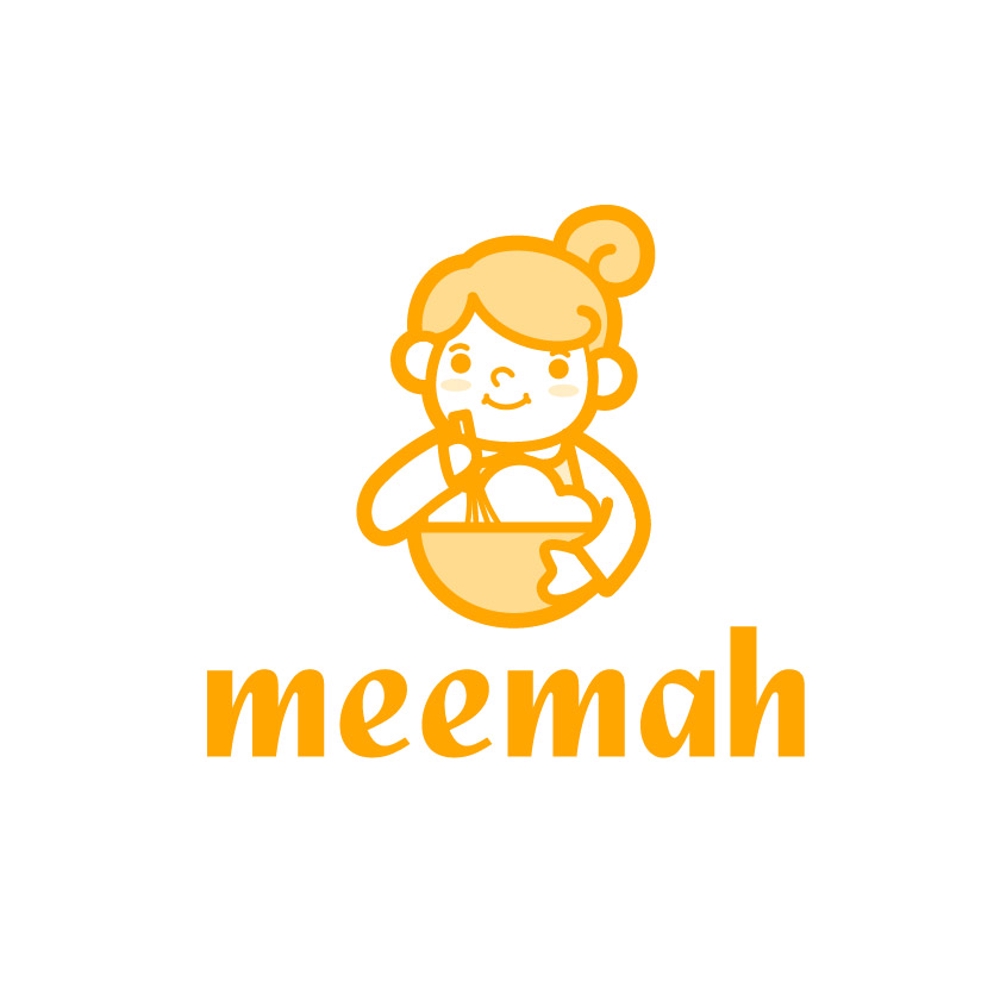 海外展開するデザート店の「meemah」のロゴ