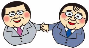 Renkon ()さんのゆるキャラ人物イラスト2名分への提案