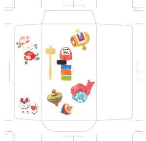 ASHINO (Ashino)さんのぽち袋のイラスト（手書きの和柄）への提案
