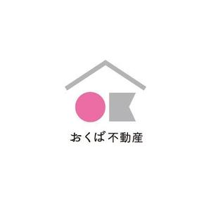 Couleurさんの地元に密着した不動産営業会社「おくば不動産」のロゴへの提案