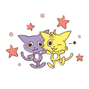 elevenさんの2匹のねこのキャラクターデザインへの提案