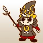 kumi_neco (kumi_neco)さんの戦国武将・加藤清正のキャラクターデザインへの提案