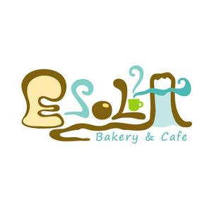 Ochan (Ochan)さんのパン屋「Ｂａｋｅｒｙ&Ｃａｆｅ　ＥＳＯＬＡ」のロゴ作成への提案