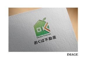 FISHERMAN (FISHERMAN)さんの地元に密着した不動産営業会社「おくば不動産」のロゴへの提案