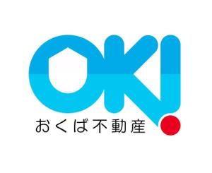 chanlanさんの地元に密着した不動産営業会社「おくば不動産」のロゴへの提案