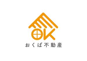 石原俊輔 (Ishihara-design)さんの地元に密着した不動産営業会社「おくば不動産」のロゴへの提案