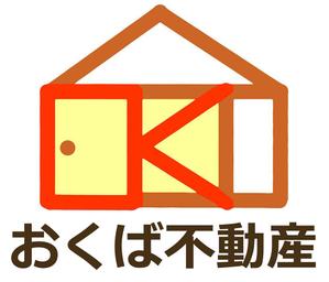 長嶋千枝里 ()さんの地元に密着した不動産営業会社「おくば不動産」のロゴへの提案