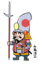 新井淳也 (junboy2114)さんの戦国武将・加藤清正のキャラクターデザインへの提案