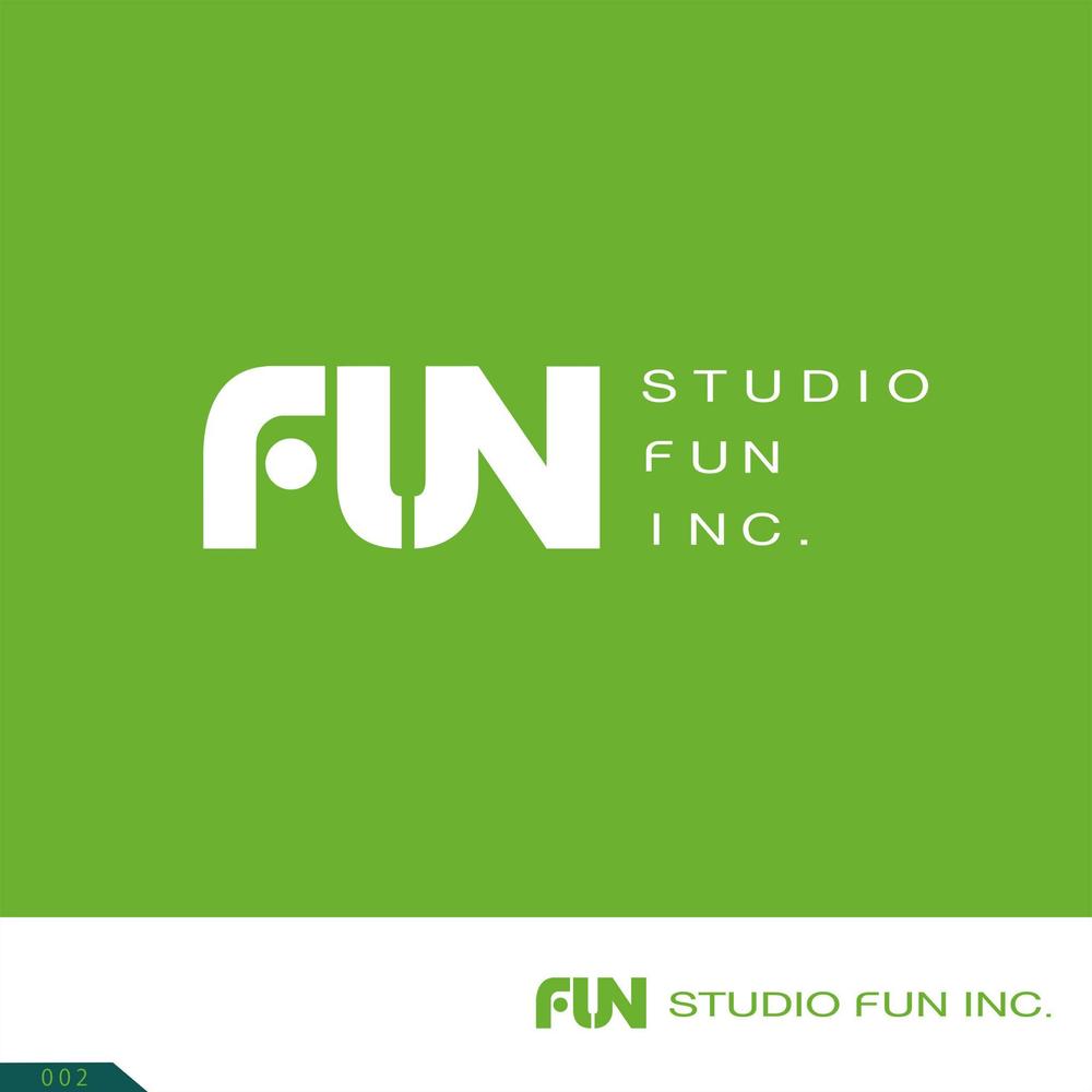セールスプロモーション会社「SUTUDIO FUN INC.」のロゴ制作