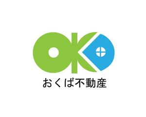 guccyon (guccyon)さんの地元に密着した不動産営業会社「おくば不動産」のロゴへの提案