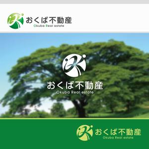 forever (Doing1248)さんの地元に密着した不動産営業会社「おくば不動産」のロゴへの提案