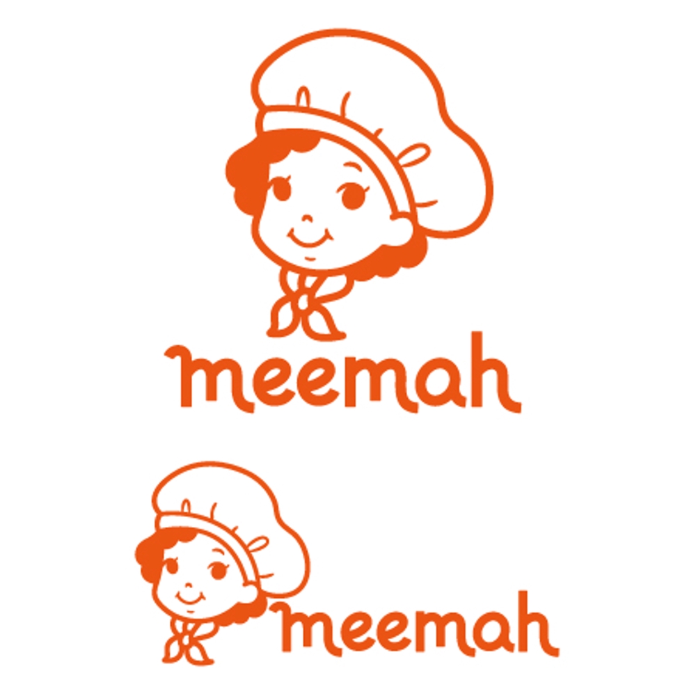 海外展開するデザート店の「meemah」のロゴ