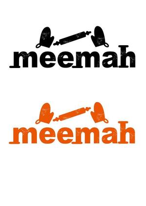 ＭＯＵ (mou-dog)さんの海外展開するデザート店の「meemah」のロゴへの提案