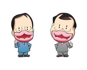 九角 (kusumi9k)さんのゆるキャラ人物イラスト2名分への提案