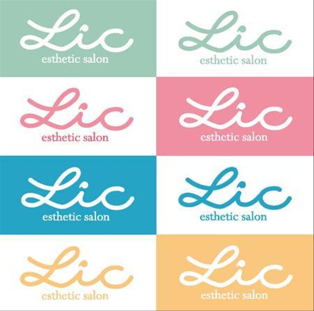 エステティックサロン「Lic esthetic salon」のロゴ