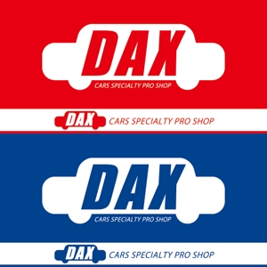 toshi-vwさんの車両販売・板金塗装修理の「株式会社DAX」のロゴマークへの提案