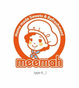 koromiru (koromiru)さんの海外展開するデザート店の「meemah」のロゴへの提案