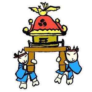 cicao (kotaka_chikao)さんのお神輿やお祭りの人間lineスタンプへの提案