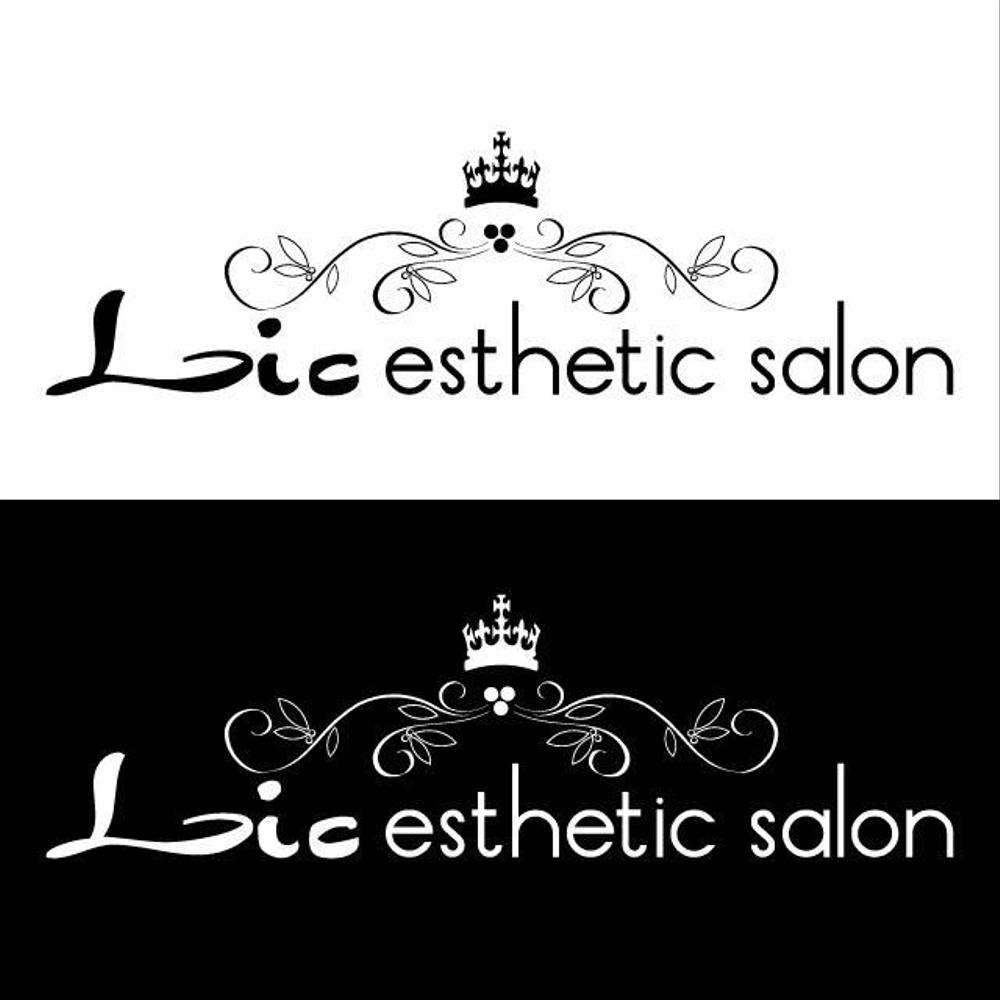 エステティックサロン「Lic esthetic salon」のロゴ