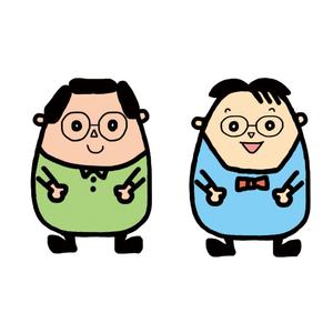 minabe (mina_abe)さんのゆるキャラ人物イラスト2名分への提案