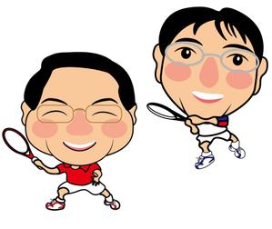 ハートオブマインド (heart_of_mind)さんのゆるキャラ人物イラスト2名分への提案