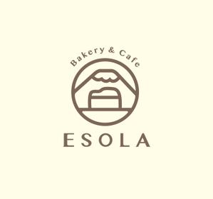 j_kawakami (j_kawakami)さんのパン屋「Ｂａｋｅｒｙ&Ｃａｆｅ　ＥＳＯＬＡ」のロゴ作成への提案