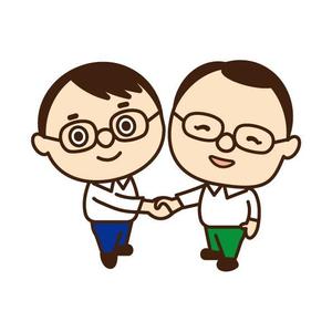 sibu (sibukawa)さんのゆるキャラ人物イラスト2名分への提案