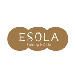 Izawa (izawaizawa)さんのパン屋「Ｂａｋｅｒｙ&Ｃａｆｅ　ＥＳＯＬＡ」のロゴ作成への提案