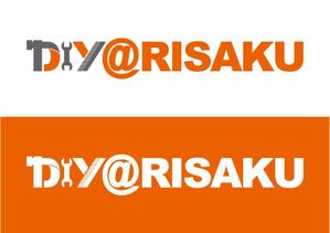 j-design (j-design)さんのネットショップ「DIY@RISAKU」のロゴへの提案