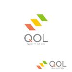 smileblueさんの派遣　QOL（Quality Of Life ）のロゴへの提案