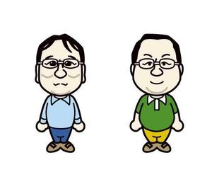 mages_staffさんのゆるキャラ人物イラスト2名分への提案