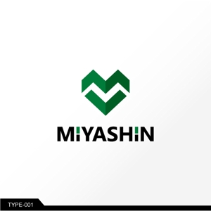 Not Found (m-space)さんの工務店「MIYASHIN」のロゴへの提案