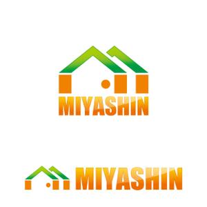 Rs-DESIGN (bechi0109)さんの工務店「MIYASHIN」のロゴへの提案
