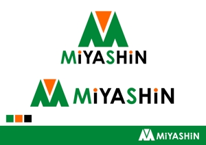 mori378 (morisana)さんの工務店「MIYASHIN」のロゴへの提案