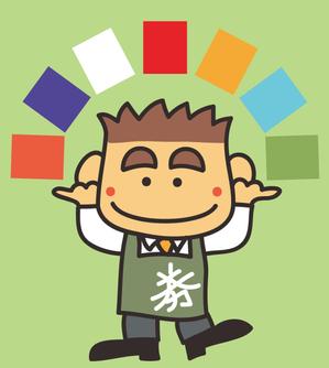 六兵衛 (ma3322)さんの「券作くん」キャラクターデザインへの提案
