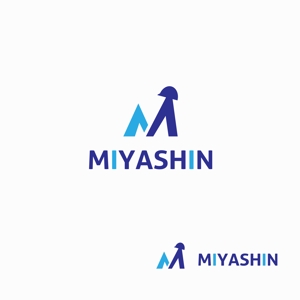 enj19 (enj19)さんの工務店「MIYASHIN」のロゴへの提案