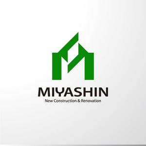 ＊ sa_akutsu ＊ (sa_akutsu)さんの工務店「MIYASHIN」のロゴへの提案