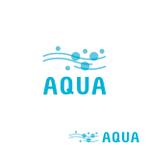 smileblueさんのリハビリ型デイサービス（初老の方向けのフィットネスのイメージ「AQUA」のロゴへの提案