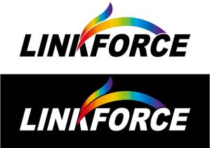 j-design (j-design)さんの広告代理店「リンクフォース」の会社ロゴ作成への提案