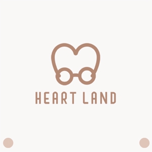 mae_chan ()さんのメガネ小売店　「メガネのハートランド」　の　ロゴへの提案